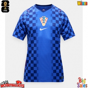 Croatia Replica Away Stadium Shirt for Women World Cup 2026 Short Sleeve